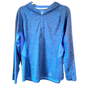 Women’s size large L.L Bean purple 3/4 zip sweatshirt